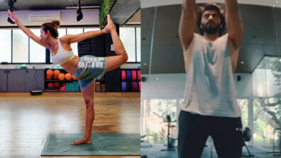 Old Is Gold: Malaika Arora flaunts her flexibility in a super hot shorts and white bralette, Arjun Kapoor says, ‘chokra jawaan ho raha hai’