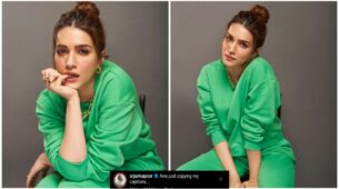 OMG: Arjun Kapoor accuses Kriti Sanon of ‘copying’ him, see what happened next