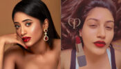 Ooh Lala: Shivangi Joshi and Surbhi Chandna spice up hotness game in red cherry lipsticks, come fall in love