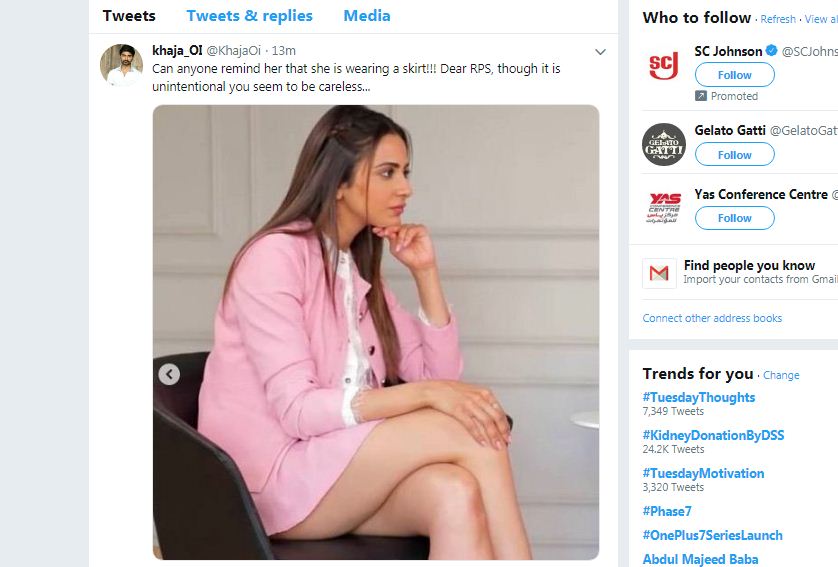 Oops Moment: Rakul Preet Singh’s Skirt Malfunction Goes Viral Over The Internet, Check Out Netizens And Their Ridiculous Comments On It! - 2