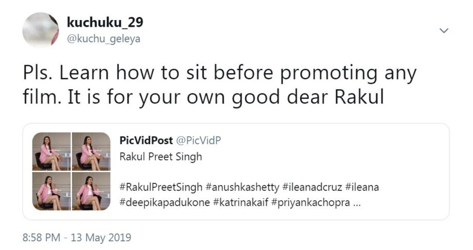 Oops Moment: Rakul Preet Singh’s Skirt Malfunction Goes Viral Over The Internet, Check Out Netizens And Their Ridiculous Comments On It! - 1