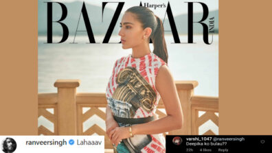 OOPS: Ranveer Singh drops an interesting comment after getting impressed with Sara Ali Khan’s gorgeous picture, fan asks, ‘Deepika ko bulayu?’