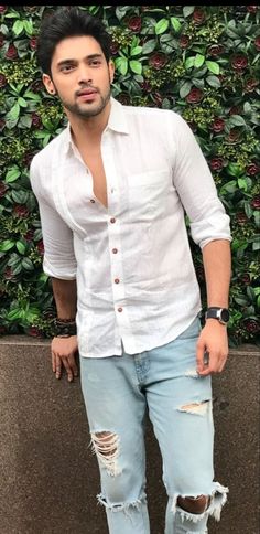 Parth Samthaan In All White Or All-Black Look, What Do You Prefer? - 1