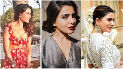 Perfectly Dressed Is When You Have Got Perfect Hairstyle And Here Is Samantha Ruth Prabhu Giving Some Variations For Hair