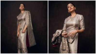 [PhotoDump] Samantha Ruth Prabhu turns a hot desi babe, charms internet with her Kshitij Jalori cape ethnic outfit