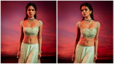 ‘Playing Muse’ says Malavika Mohanan, turns sensuous in Shehla Khan’s outfit