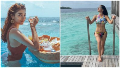 Pooja Hegde and Sara Ali Khan are beach babes in Maldives, check out