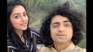 RadhaKrishn fame Sumedh Mudgalkar and Mallika Singh’s most adorable smiling selfies