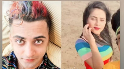 RadhaKrishn lead Sumedh Mudgalkar and Mallika Singh are giving fashion couple goals in twinning ‘rainbow’ looks