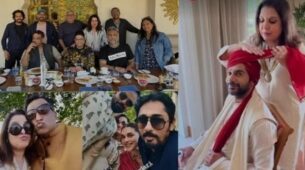 Rajkummar Rao-Patralekhaa’s wedding was a reunion of filmmakers, pic of Farah Khan tying his turban goes viral