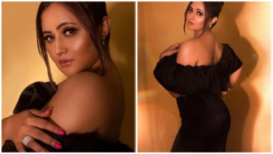 Rashami Desai flaunts her sensuality in an off-shoulder bodycon dress, fans go gaga over her backless avatar