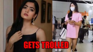Rashmika Mandanna Spotted At Airport With Only Long T-Shirt: Gets Trolled By Fans