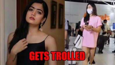 Rashmika Mandanna Spotted At Airport With Only Long T-Shirt: Gets Trolled By Fans