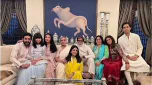 Revealed: Significance Of Bull Painting In Aishwarya Rai’s Family Photo