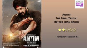 Review Of Antim: The Final Truth: Better Than Radhe