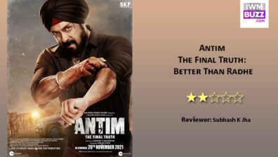 Review Of Antim: The Final Truth: Better Than Radhe