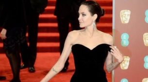 Head-Turning Looks Of Angelina Jolie In Black Off-Shoulder Dress That Will Make You Fall In Love With Her, Glimpse Here