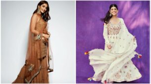 Royal Beauties: Pooja Hegde and Sanjana Sanghi cast an impression with their gorgeous Diwali fashion, Jacqueline Fernandez and Jubin Nautiyal react