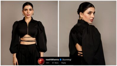 Samantha Ruth Prabhu is babe in black, Rashi Khanna calls her ‘stunning’