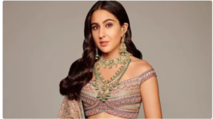 Sara Ali Khan Is Truly A Princess In This Beautiful Raw Silk Saree: See Pics
