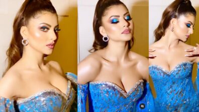 Babe in Blue: Urvashi Rautela turns ‘Shakira’ in shimmery bodycon dress