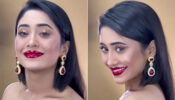 YRKKH hottie Shivangi Joshi slays in spicy red hot lipstick and off-shoulder outfit, fans sweat