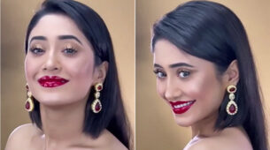 YRKKH hottie Shivangi Joshi slays in spicy red hot lipstick and off-shoulder outfit, fans sweat