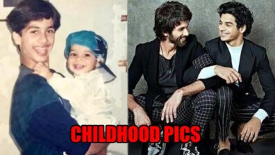 Shahid Kapoor and Ishaan Khatter Childhood Pics Go Viral: Fans Left In Awe