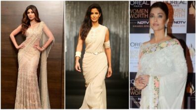 Shilpa Shetty, Katrina Kaif and Aishwarya shine bright like diamonds in Tarun Tahiliani sarees, are you crushing?