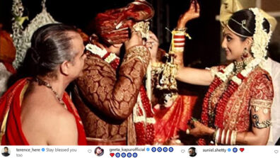 Shilpa Shetty shares glimpses from her wedding, Terence Lewis, Geeta Kapoor and Suniel Shetty pour love