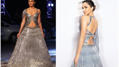 Shimmery Grey Lehengas Are Always A Good Idea! Sara Ali Khan Vs Kiara Advani: Whose Lehenga Would You Pick For Saturday Ceremony?