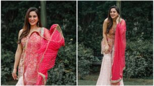 Shraddha Arya is slaying the ethnic look after her wedding and we are loving it, see pics