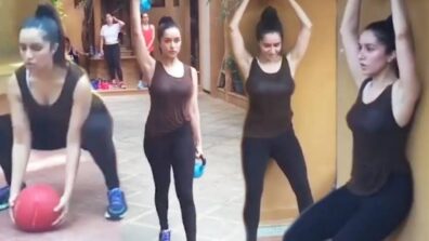 Shraddha Kapoor Keeps It F For Fitness In Her Latest Video: See Here