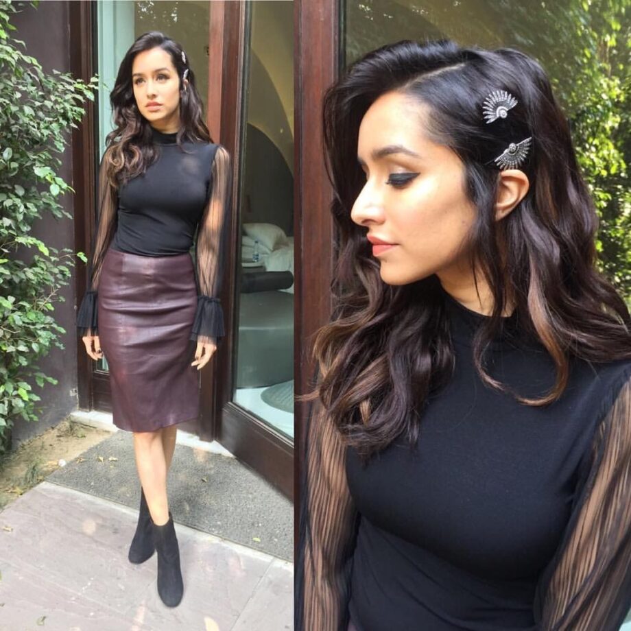 Shraddha Kapoor Looks Hot Chic In Black And Here Are Pics To Prove It - 1