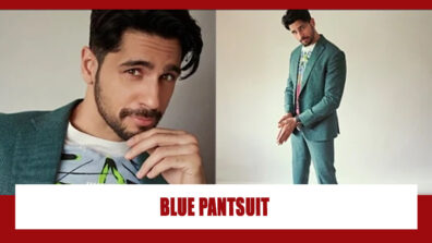 Sidharth Malhotra Looks A Darling In Blue Pantsuit