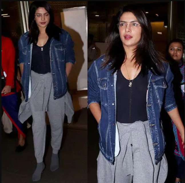 Slay The Airport Style! Three Different Ways In Which Priyanka Chopra Styled Denim Into Her Airport Look, Take Inspiration - 2