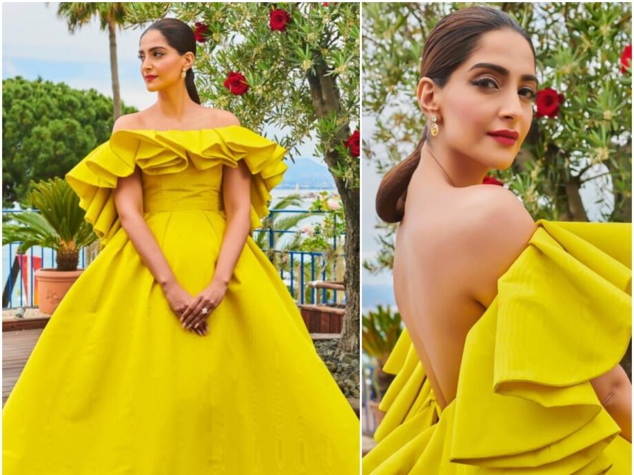 Sonam Kapoor Can’t Get Enough Of Backless Ruffle Dresses! Yellow Or Red: Which Is Your Pick For BFF’s Wedding? - 0