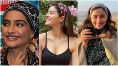 Spice up your headgear fashion the Sonam Kapoor, Ananya Panday and Alia Bhatt style to raise the heat