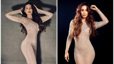 Style Inspo! Nora Fatehi VS Malaika Arora: Which B’Town Beauty Gets A 10/10 For Styling The Sheer Bodycon Gown Better?