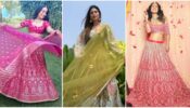 Surbhi Jyoti, Mouni Roy and Hina Khan are dazzling hot babes in desi ethnic lehenga style, get some style hacks ASAP