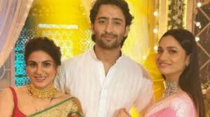 Take A Look At A Happy Picture Of Shaheer Sheikh With Beautiful Ladies Shraddha Arya & Ankita Lokhande, View Here