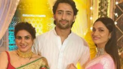 Take A Look At A Happy Picture Of Shaheer Sheikh With Beautiful Ladies Shraddha Arya & Ankita Lokhande, View Here