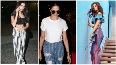 Tara Sutaria, Deepika Padukone and Alia give serious vogue goals in stylish striped trousers paired with luxury handbags, fans love it