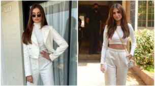 Tara Sutaria Has A White Outfit For Every Occasion! Perfect Turtle Neck Piece Or Comfortable Athleisure Look, Which Is Your Favorite?