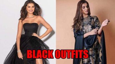 Tara Sutaria Is A Sight To Behold In Black Outfits: Check Hot Pics