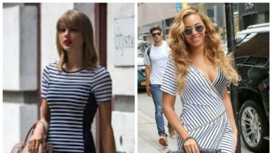 Taylor Swift Or Beyonce: Who Slayed The Stripe Outfit Better?