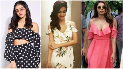 The ‘cold shoulder’ outfit swag battle between Ananya Panday, Disha Patani and Priyanka Chopra, who wins?