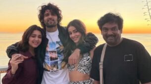 The frame of ‘love and affection’ ft. Charmee Kaur, Vijay Deverakonda and Ananya Panday