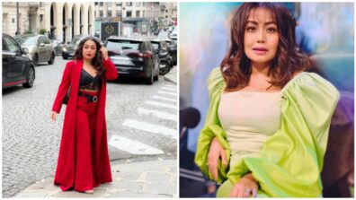 The Saturated Hues We Are Wearing This Season: Bookmark Neha Kakkar’s Vibrant Outfits To Make An Impact