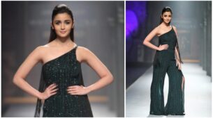 Throwback To When Alia Bhatt Played A Showstopper In A Shimmery One-Shoulder Jumpsuit, Pics Here